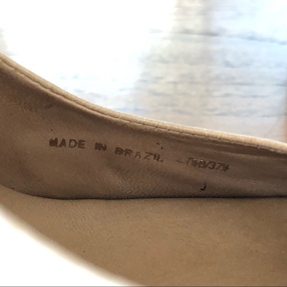 BCBGMAXAZRIA Sand Leather Ma-Dune Peep-toe Heels - Picture 14 of 15